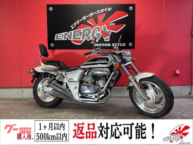 Ｖ−ＴＷＩＮ　ＭＡＧＮＡ　２００３年モデル　バックレスト　左右サイドバックサポート　Ｖツインエンジン　フォースシルバーメタリック