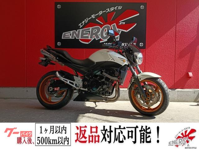 ＧＳＲ４００　２０１２年モデル　スマートフォンホルダー　ＥＴＣ車載器　ヨシムラ製マフラー　エンジンスライダー