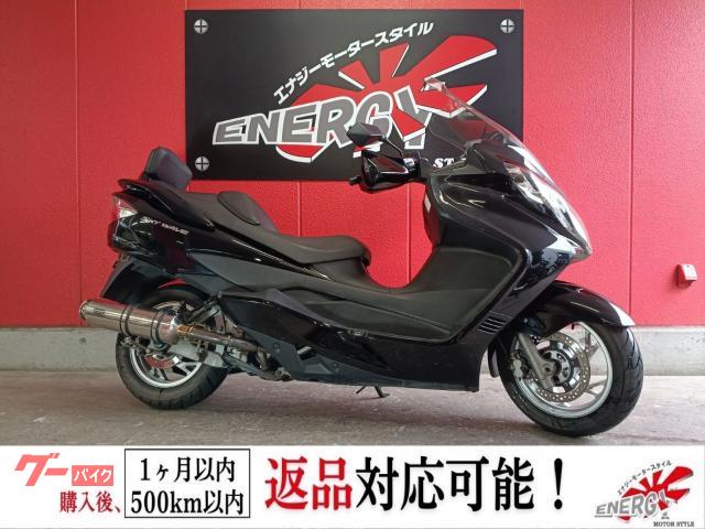 スカイウェイブ２５０　２００８年モデル　リミテッドモデル　ＥＴＣ車載器　グリップヒーター　バックレスト