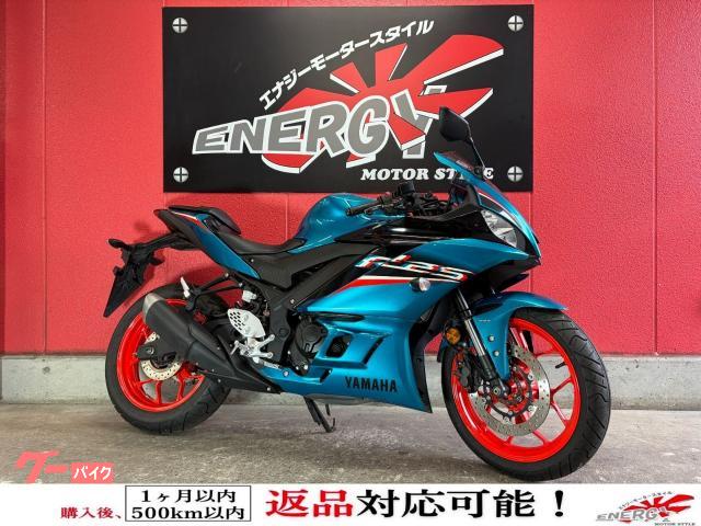 YZF−R25ABS 2021年モデル RG43J マルチバー シアンメタリック6 社外レバー 水冷2気筒エンジン