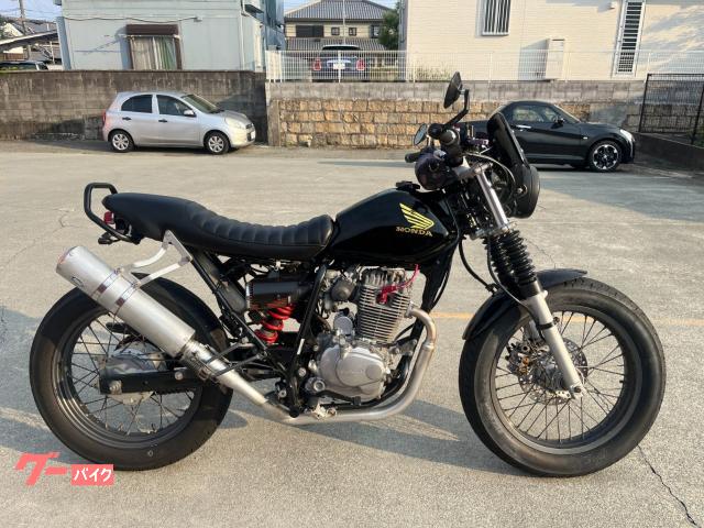 ホンダ FTR223 社外フルエキマフラー デイトナ製メーター