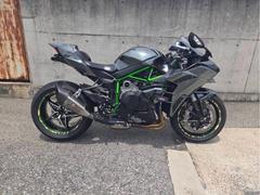 カワサキ　Ｎｉｎｊａ　Ｈ２　２０１５年モデル　ヨシムラフルエキゾーストマフラー　ＥＴＣ車載器　エンジンスライダー　スーパーチャージャー