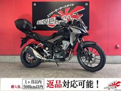 ホンダ　４００Ｘ　２０１９年モデル　ユピテルバイク用ナビ　グリップヒーター　ＨＯＮＤＡ純正リアボックス