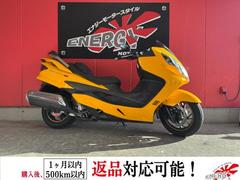 スズキ　スカイウェイブ２５０　タイプＭ　オーディオパッケージ　２００７年モデル　グリップヒーター　バックレスト　ラムマウント　社外ミラー