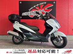 スズキ　バーグマン２００　２０１４年モデル　ＥＴＣ車載器　ＧＩＶＩリアキャリア・トップボックス　スマホホルダー　スペアキー