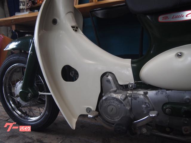 ホンダ リトルカブ キャブ車 4速セル付き タイヤ バッテリー新品