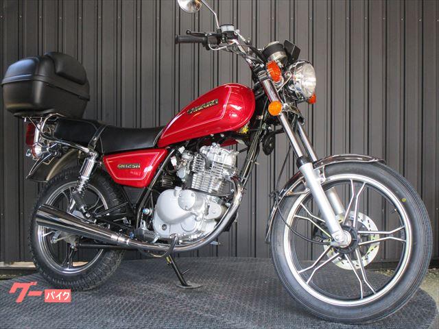 スズキ ｇｎ１２５ｈ リアボックス付属 レッドカラー ｃｈｏｐｓ 株 グラン大阪店 新車 中古バイクなら グーバイク