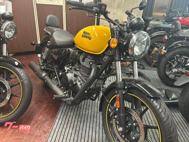 メテオ３５０　ファイヤーボール　ファイヤーボールイエロー　正規ディーラー中古車　ＥＴＣ付き　バックレスト付き