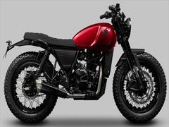 ＭＵＴＴ　ＤＲＫ−０１　２５０　水冷エンジンモデル　キャンディレッド　限定車