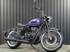 ＲＯＹＡＬ　ＥＮＦＩＥＬＤ　ゴアンクラシック３５０　正規取扱車　トリッパーナビ標準装備　ミニエイプハンドル　ＬＥＤヘッドライト　パープル・ヘイズ