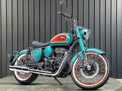 ＲＯＹＡＬ　ＥＮＦＩＥＬＤ　ゴアンクラシック３５０　正規取扱車　トリッパーナビ標準装備　ミニエイプハンドル　ＬＥＤヘッドライト　トリップ・ティール