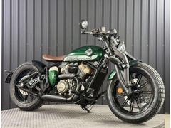 ＢＥＮＤＡ　ナポレオンボブ２５０　グリーン　リンク式ガーターフォーク風サスペンション　トラクションコントロール　テールランプ内蔵シート
