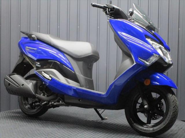 スズキ バーグマン１２５ ストリート最新ｆｉモデル ブルー インポート新車 ｃｈｏｐｓ 株 グラン大阪店 新車 中古バイクなら グーバイク
