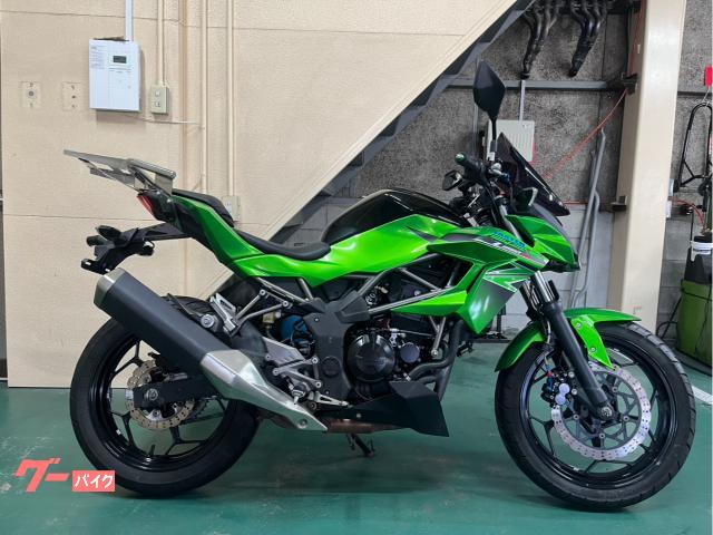 カワサキ Z250SL 2016年式 ツーリング仕様 ハンドル