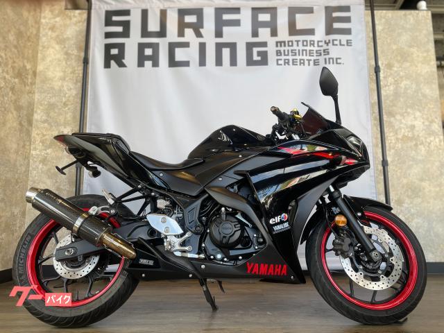 ＹＺＦ−Ｒ３　ブラックメタリックＸ　ＷＲ’Ｓマフラー　フェンダーレス　スモークスクリーン　マルチバー　純正スペアキー付属