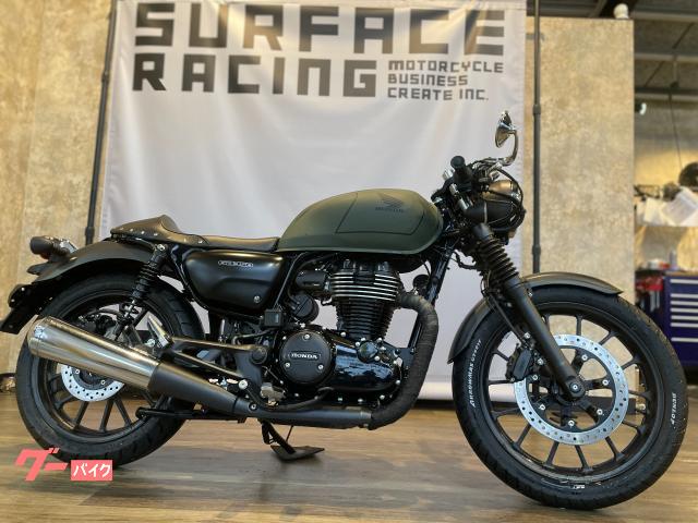 ＧＢ３５０　車検２年付き　オリジナルマットグリーンペイント　セパハン　カスタムシート　純正スペアキー付属