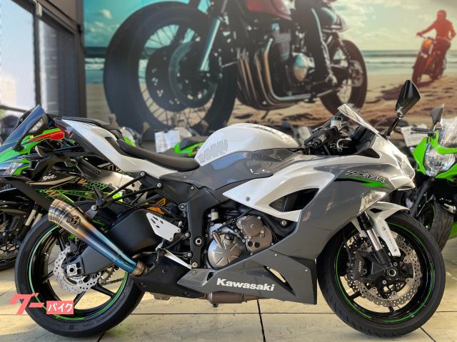 Ｎｉｎｊａ　ＺＸ−６Ｒ　パールクリスタルホワイト　ＥＴＣ　車検２年付き　ＳＰ忠男マフラー　純正スペアキー付属