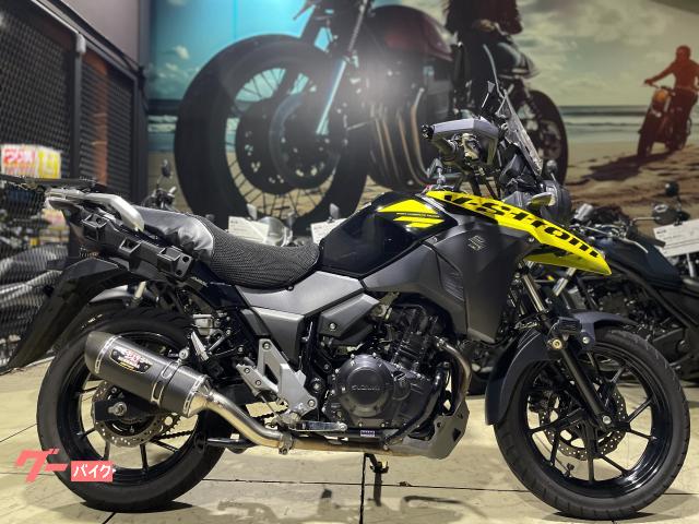 Ｖ−ストローム２５０　ヨシムラマフラー　ＥＴＣ　Ｃａｒ　Ｐｌａｙ対応モニター付き　純正スペアキー付属