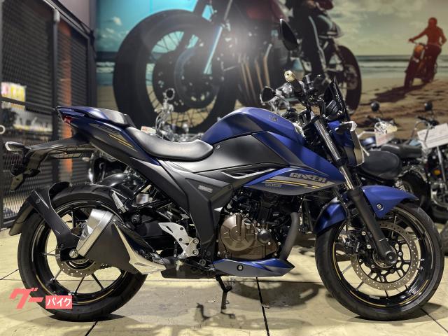 ＧＩＸＸＥＲ　２５０　マットブルー　ウインドスクリーン　純正スペアキー付属