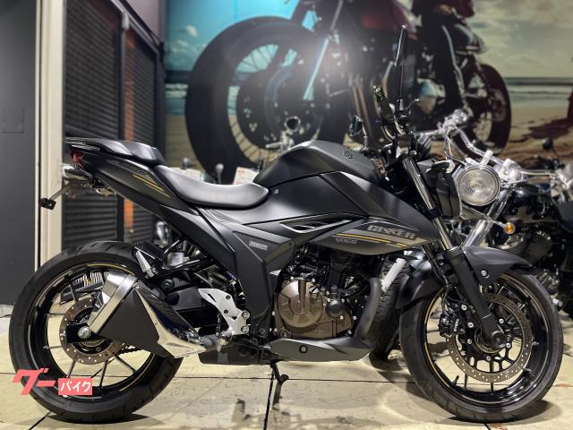ＧＩＸＸＥＲ　２５０　マットブラック　フェンダーレス　純正スペアキー付属