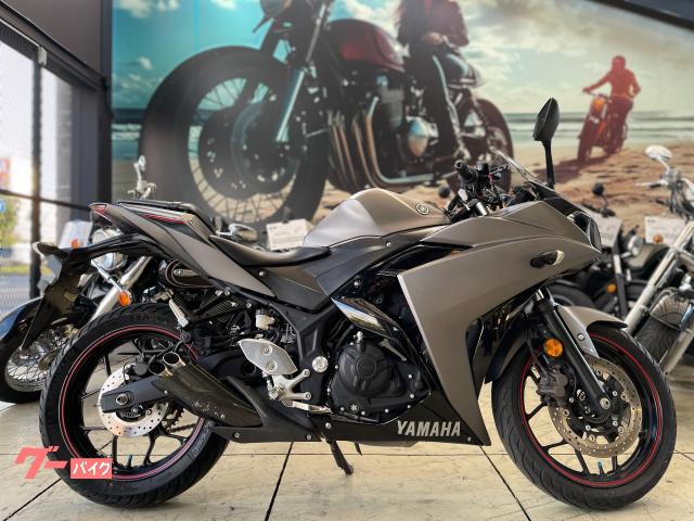 ＹＺＦ−Ｒ３　マットグレー　ＥＴＣ　プラナスマフラー　マルチバー　アジャスタブルレバー　純正スペアキー付属