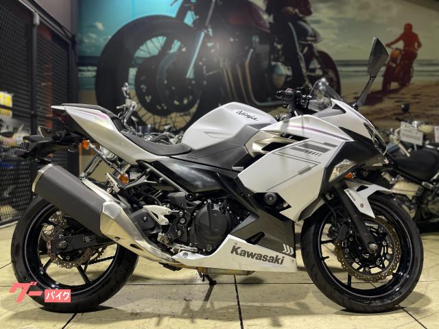 Ｎｉｎｊａ　４００　パールホワイト　車検２年付き　ＥＴＣ　エンジンスライダー　ノーマル車両　純正スペアキー付属