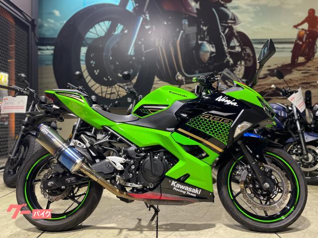 Ｎｉｎｊａ　４００　ＫＲＴエディション　ＷＲ’ｓマフラー　ＥＴＣ　マルチバー　純正スペアキー付属