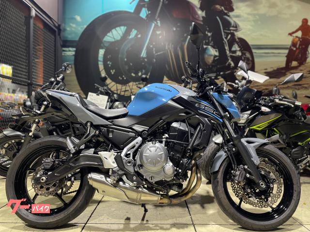 Ｚ６５０　ストームクラウドブルー／パールストームグレー　車検２年付き　ＥＴＣ　アジャスタブルレバー