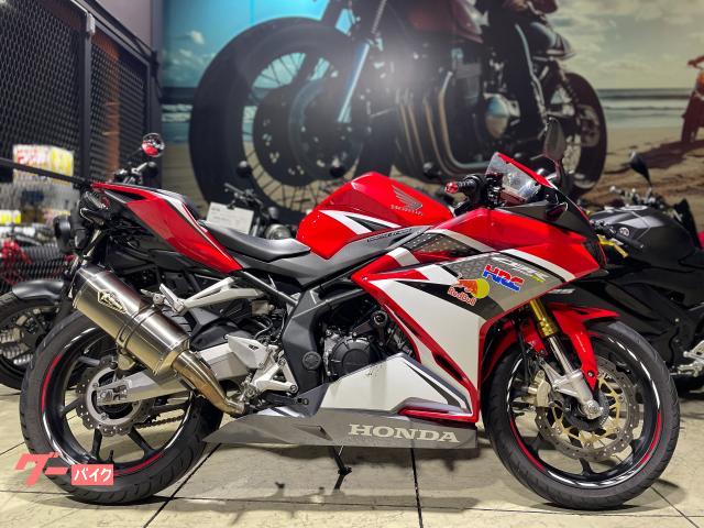 CBR250RR ヴィクトリーレッド アールズギアマフラー フェンダーレス エンジンスライダー 純正スペアキー付属