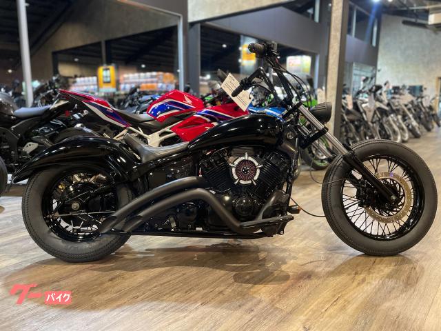 ドラッグスター400クラシック 車検2年付き ニューロッドカスタム シングルシート サイドナンバー
