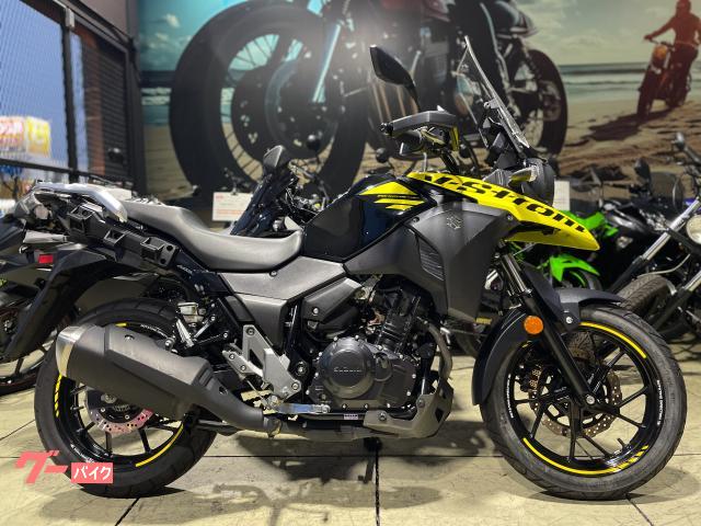 Ｖ−ストローム２５０　ＥＴＣ　ロングスクリーン　マルチバー　純正スペアキー付属
