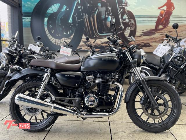 ＧＢ３５０　マットブラック　サイドバッグサポート　カスタムミラー