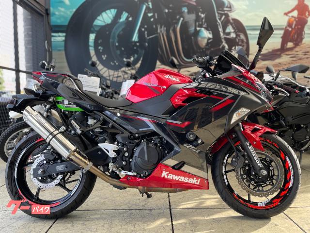 Ninja 400 車検2年付き ETC ビームスマフラー エンジンスライダー スモークスクリーン 純正スペアキー付属