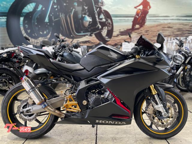 CBR250RR マットブラック 社外マフラー スモークスクリーン BabyFace製バックステップ 純正スペアキー付属