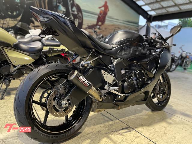 カワサキ Ninja ZX－6R 車検2年付き ETC SCマフラー