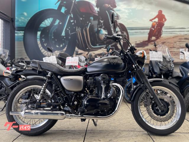 カワサキ W800 ストリート マットブラック ノーマル車両 リア