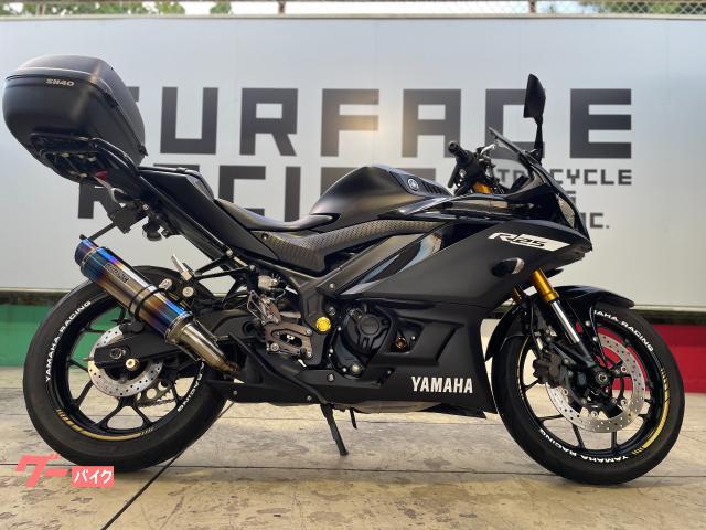 YZF−R25 マットブラック ビームスマフラー バックステップ フェンダーレス リアキャリア マルチバー 純正スペアキー付属