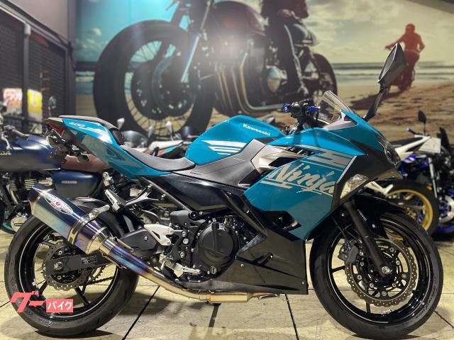 Ｎｉｎｊａ　４００　ＥＴＣ　ビートジャパンマフラー　フェンダーレス　アジャスタブルレバー