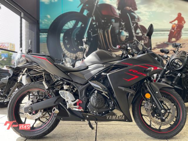 YZF−R25 マットブラック カスタムマフラー バックステップ マルチバー 純正スペアキー付属