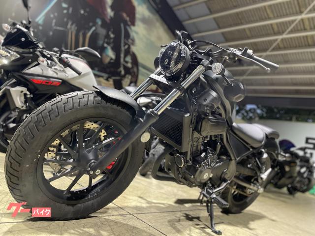 ホンダ レブル250 マットブラック 純正スペアキー付属