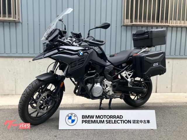 Ｆ７５０ＧＳ　プレミアムライン　純正トップケース・パニアケース装備　社外品大型ツーリングスクリーン　２３年登録車　ＢＭＷ認定中古車