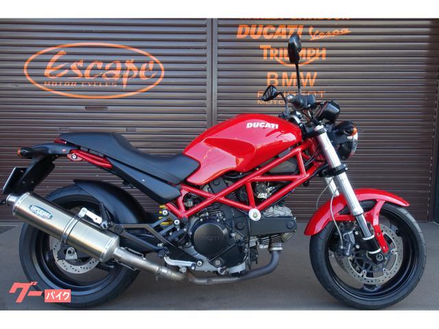 モンスター４００ｉｅ　最終モデル　スペリオールイレンサー　アエラクラッチレリース　リヤローダウンリンク