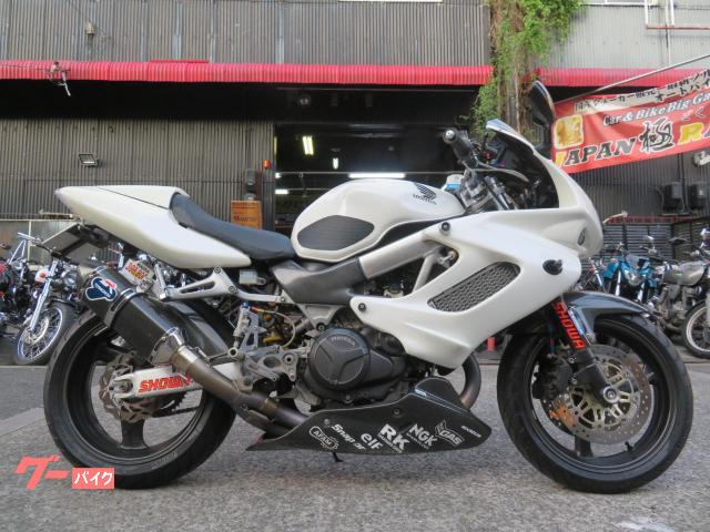 ホンダ ＶＴＲ１０００Ｆ ６ヵ月保証付 バッテリー新品 パールホワイト