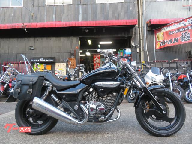 宮城県仙台市！！ カワサキ エリミネーター 250Ｖ 注文 バイク マットブラック シャークマウス仕様 ミリタリー 自賠責令和4年5月まで