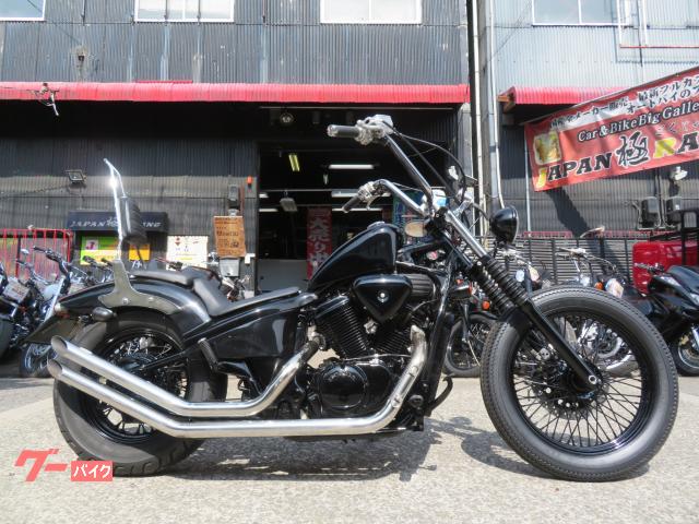 スティード４００　ナイトロッドスポーツスターカスタム　タンク　マフラー　ハンドル　多数カスタム