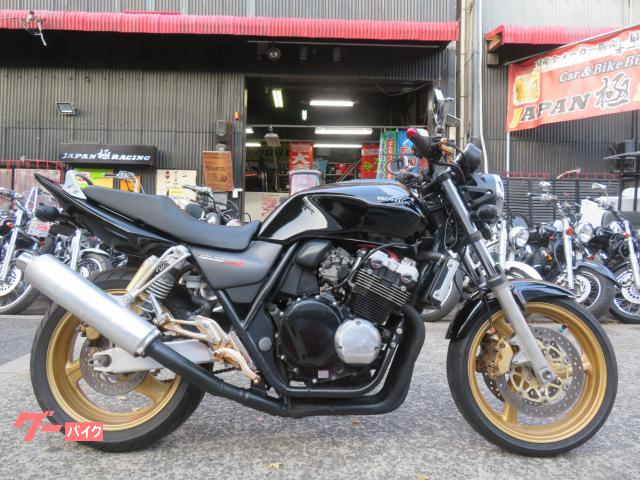 ＣＢ４００Ｓｕｐｅｒ　Ｆｏｕｒ　ＶＴＥＣ　ＳＰＥＣ３　３ヵ月保証付　ブラック＆ゴールド　カスタム車　ステップ　ハンドル　他多数