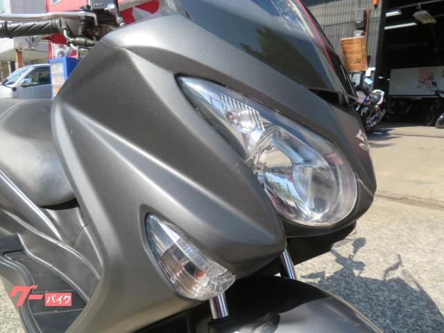 スズキ　バーグマン200 ロングスクリーン　綺麗 スズキ バーグマン200 3ヵ月保証付 マットガンメタカラー ロング