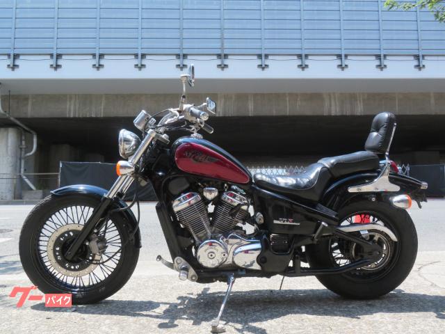 ホンダ スティード400 3ヵ月保証付 ブラック＆ワインカラー