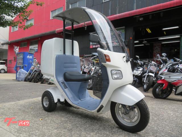 ジャイロキャノピー　３ヵ月保証付　２サイクル車　大型リアボックス付