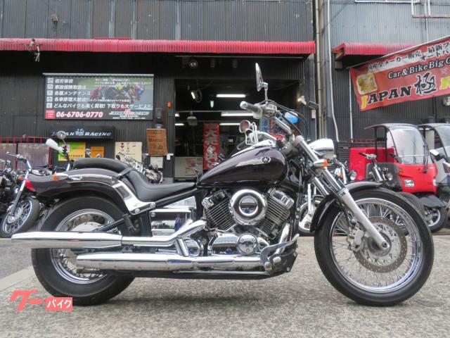 ドラッグスター４００　３ヵ月保証付　ＶＨ０１型　ブラック系ダークパープルカラー　ノーマル車